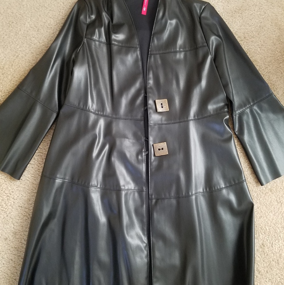 Pleather jacket